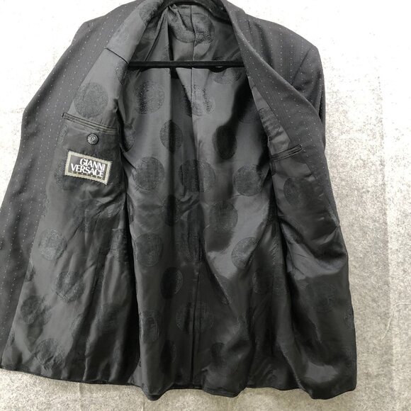 Versace Black Men's Suit - Picture 6 of 14